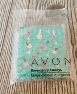 AVON Emergency Emerys Nail Files Travel Purse Nail Polish Print - Picture 1 of 2