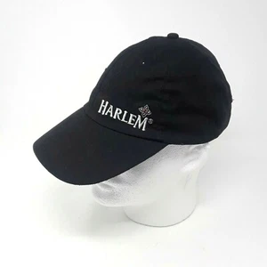 Harlem Liso Negro Blanco Logotipo Algodón Bola de béisbol Gorra Sombrero Ajustable Mujeres - Imagen 1 de 5