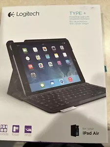Logitech Type + Protective Case Integrated Keyboard iPad Air 1st Gen - Picture 1 of 6