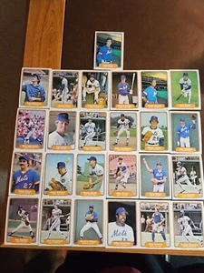 Fleer 1982 - NEW YORK METS - Set squadra completo (25 carte) **Set Break** - Foto 1 di 1