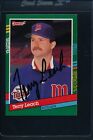 1991 Donruss #715 Terry Leach Twins Signed Auto *25065
