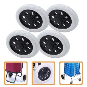 1/2/4pcs Ersatzräder Rad für Kinderwagen Einkaufstrolley Einkaufswagen Einkauf - Picture 1 of 15