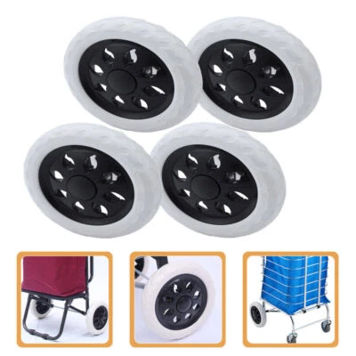 Ersatzräder Rad für Kinderwagen Einkaufstrolley Einkaufswagen Einkauf Ø 16 cm u - Bild 1 von 4