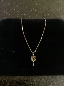Collana Quinceañera 14kt 108871-4 Gm - Foto 1 di 10