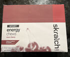 Skratch Labs Sport Energy Chews - Sour Cherry (50mg Caffeine)- 10pk.