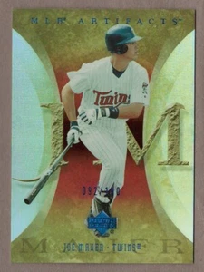 JOE MAUER 2005 Artifacts RAINBOW BLUE Parallel Card 48 #092/100 Twins Upper Deck - Picture 1 of 1