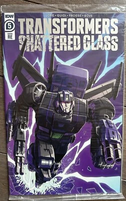 Transformer Shattered Glass JETFIRE COMIC ONLY Hasbro Pulse Exclusive WFC IDW - Image 1 of 2
