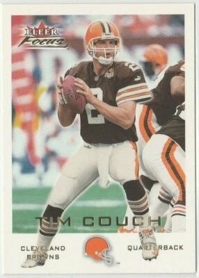 2000 Fleer Focus Football Tim Couch Card - Mint  Kentucky - Image 1 of 2