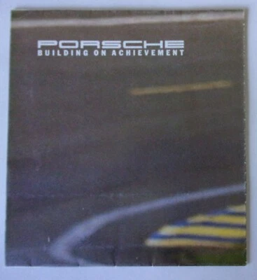 PORSCHE RANGE orig 1988 Reino Unido MKT folleto de ventas grandes - 924S 944 911 Turbo 928S4 Foto 1 de 3