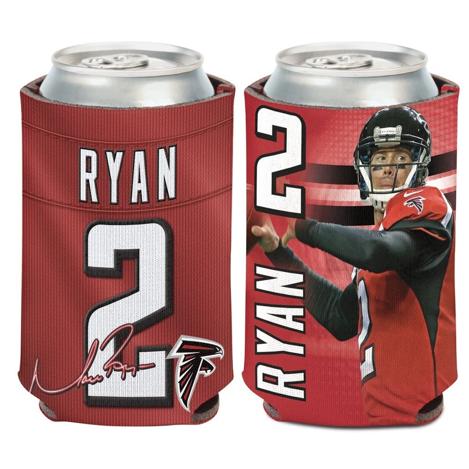 Atlanta Falcons Wincraft #2 Matt Ryan 12 OZ lata Coolie ENVÍO GRATUITO Foto 1 de 1