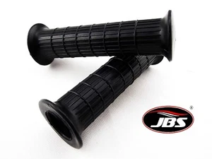HONDA CA160 65-69 JBS BLACK HAND GRIP SET LEFT RIGHT PAIR HANDLEBAR GRIPS - Picture 1 of 4
