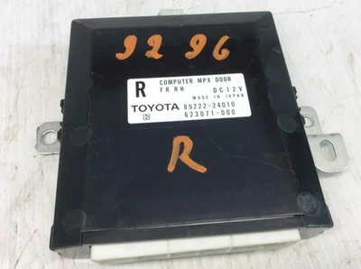 02-08 Lexus SC430 Pasajero Delantero Puerta Derecha Módulo Multiplex N Foto 1 de 4