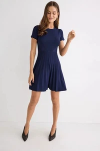 Jason Wu Minikleid mit Nahtdetail und fallender Taille $ 345 Größe XL - Bild 1 von 8