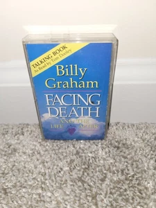 Billy Graham Cassette Facing Death & The Life After Talking Book 1987 - Picture 1 of 3