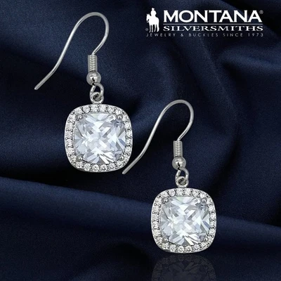 Pendientes MONTANA PLATEROS Luces de Carpa Cristal Circonita Cúbica - Venta al por menor $55  Foto 1 de 4