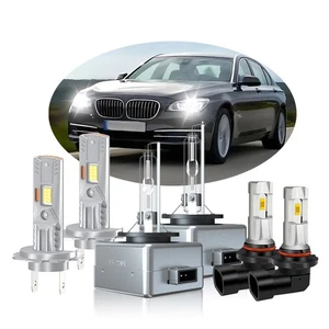 Faro antiniebla LED HID 6000K blanco para BMW 750Li 2006-2008 H7 D1S 9006 - Imagen 1 de 38