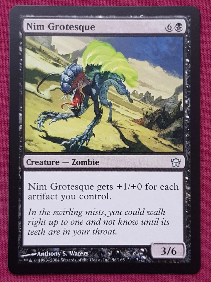 Magic The Gathering FIFTH DAWN NIM GROTESQUE black card MTG - Image 1 of 2