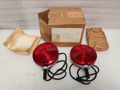 NOS OEM 1961 Ford Truck Fender Mount Front Turn Signal Lights Kit C1TB-13A310-A - Image 1 of 4