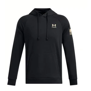 Sudadera con Capucha Under Armour Freedom Flag Negra Camuflada Gráfica Para Hombre Talla MEDIANA - Imagen 1 de 5