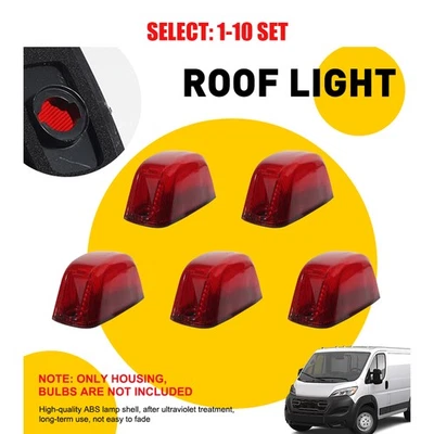 Carcasas de luces de techo traseras para Dodge RAM Promaster 1500 2500 3500 2014-2023 5-50x Foto 1 de 4