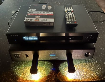 Oppo BDP-103D 3D Blu-ray Player Darbee Edition , Original Box Including - Image 1 of 4