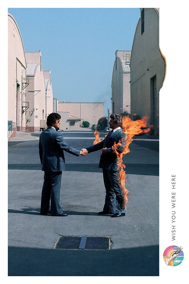 Póster Studio B - Pink Floyd Wish You Were Here Music 24x36" NUEVO arte de pared N24476 Foto 1 de 1