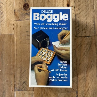 Boggle Parker Brothers Vintage 1973 Word Game Challenge Cube Original Complete - Image 1 of 4