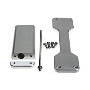 Drake Muscle Cars 5R3Z-10718-BL Battery Hold Down Clamp Billet Aluminum - Picture 1 of 2