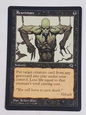 MTG Reanimate (Tempest/Black/U) - BGM - Image 1 of 4