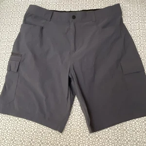 ORVIS tech cargo shorts Men’s 38 performance stretch Hike Fish Camp gray - Picture 1 of 13