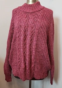 Suéter Time & Tru Púrpura Mujer Talla XL 16-18 Pecho 50 Manga Larga 35480 - Imagen 1 de 7