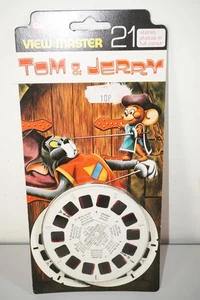 Tom and Jerry Cartoon Vintage Viewmaster 3 x Slides Reels New Sealed - Picture 1 of 5