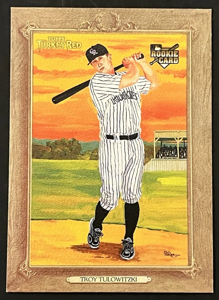 2007 Topps Turkey Red Troy Tulowitzki Rookie #163 RC Colorado Rockies - Image 1 of 1