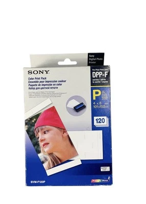 Sony SVM-F120P 4"x6" Color Print Paper - Pack of 120 - Image 1 of 4
