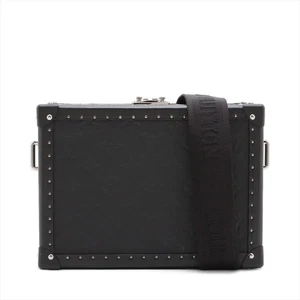 Louis Vuitton Monogram Shadow Clutch box M12876 Black There was an RFID response - Picture 1 of 13