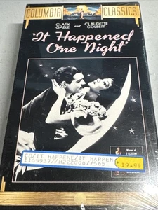 It Happened One Night (VHS, 1998, Closed Captioned) - NEW & SEALED - Imagen 1 de 2