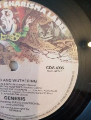 Genesis WIND AND WUTHERING 1976 UK LP  1st Textured UNPLAYED CDS4005 - Image 1 of 4