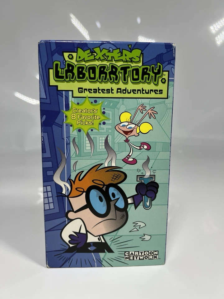 Dexters Laboratory: Greatest Adventures ( VHS, 2001 ) Cartoon Network - Image 1 of 4