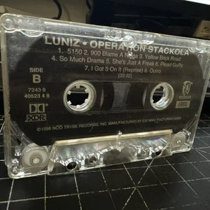 Luniz Operation Stackola Cassette 1995 Noo Trybe I Got 5 On It Tape Only RARE - Picture 1 of 2