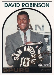 1993-94 NBA Hoops - #DR1 David Robinson San Antonio Spurs - Picture 1 of 2