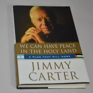 Libro firmado por el presidente Jimmy Carter Podemos tener paz en Tierra Santa - Imagen 1 de 5