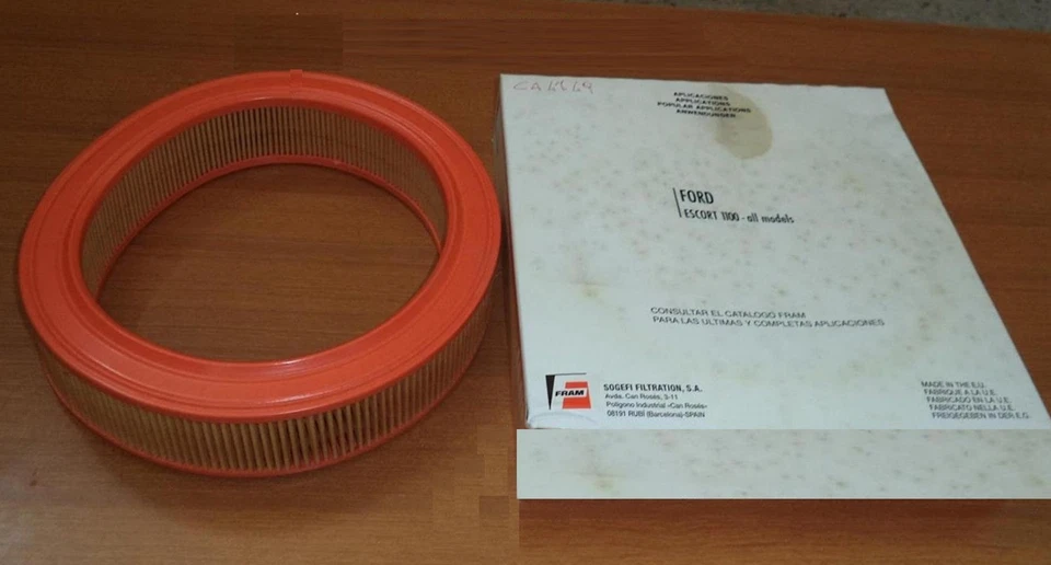 FILTRO ARIA FRAM PER FORD ESCORT 1100 ARTICOLO CA 4749 Foto 1 de 1