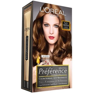 L'OREAL PREFERENCE TINTURA 5,3 VIRGINIE CASTANO CHIARO DORATO - Foto 1 di 1
