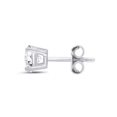 1.53 Ct  Lab Grown Diamond Single Stud Earrings - Image 1 of 4