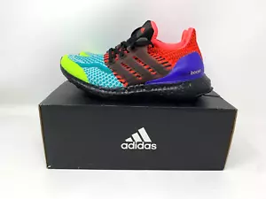 Adidas Ultraboost DNA What The Men 4 Scarpe da Corsa ROSSE/BLU Sneaker da Allenamento Palestra - Foto 1 di 4
