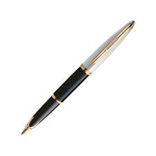 Waterman Carene Pióro wieczne Deluxe Black Gold Trim Fine Point - S0699920 - Nowe