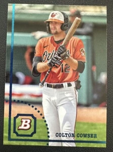 Tarjeta Colton Cowser 2022 Bowman Heritage Prospect #BHP-45 Baltimore Orioles - Imagen 1 de 6