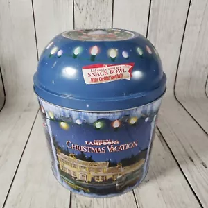 National Lampoons Christmas Vacation Collectible Tin Clark Griswold EMPTY - Picture 1 of 13