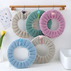 Winter Warm Toilet Seat Cover Mat Bathroom Toilet Pad Cushion With Handle Thi F1