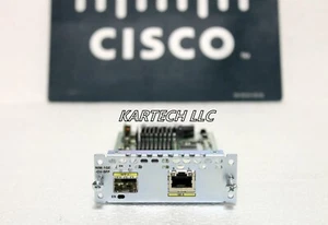 Cisco NIM-1GE-CU-SFP 1-Port GE/SFP for ISR 4000 and 4300 Series - Picture 1 of 4